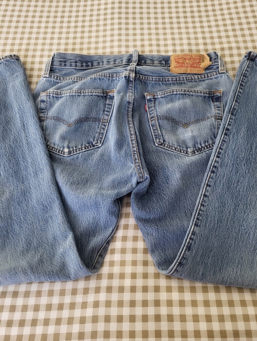 Levi's 501 Button Fly 100% Cotton Slightly Worn Jeans, Sz 32x32